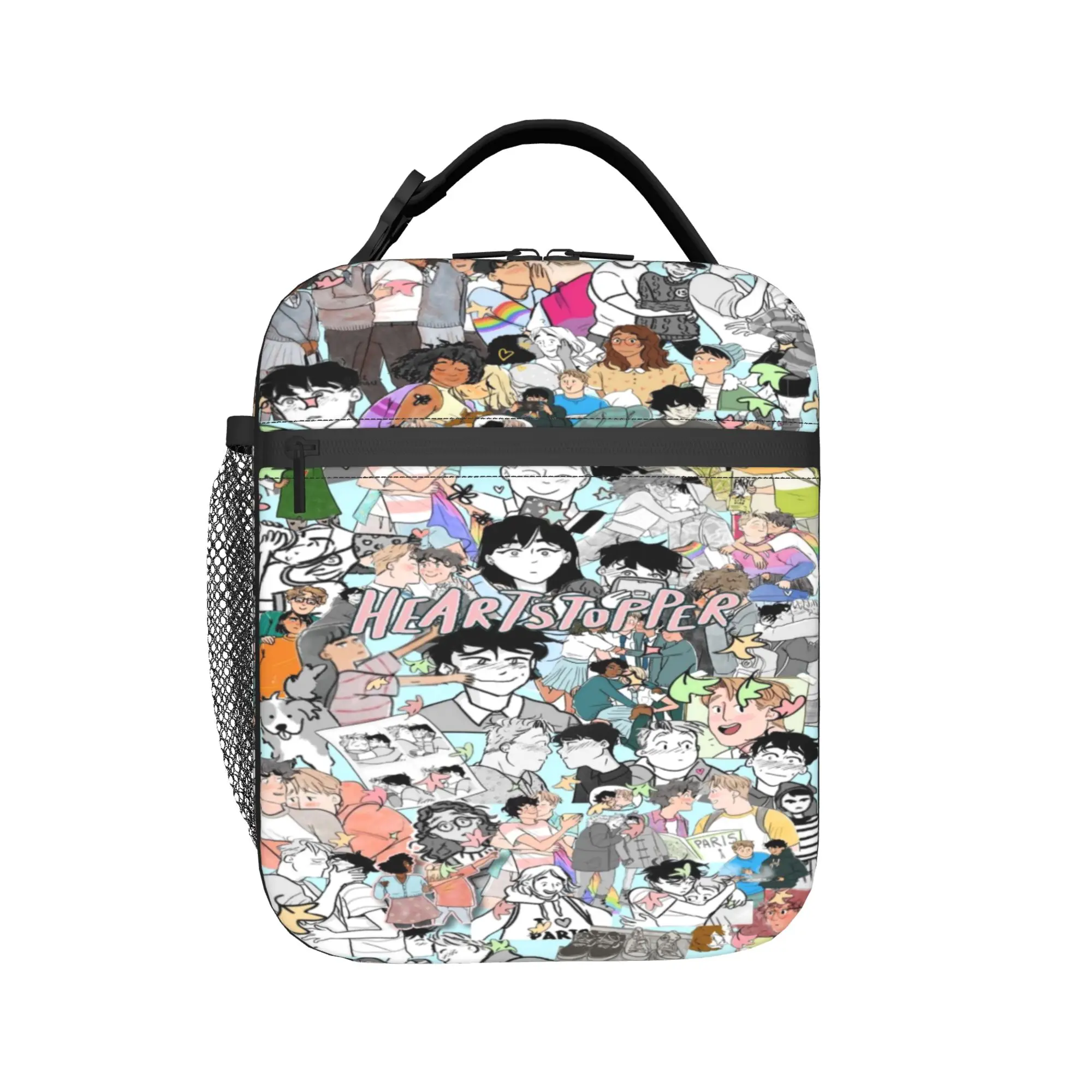 Heartstoppers Forever 2026 Thermal Insulated Lunch Bags Food Container Bags Men Women Thermal Cooler Food Box