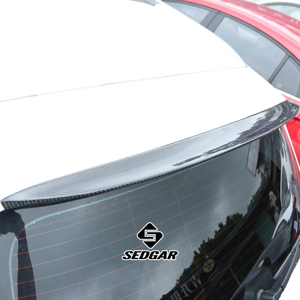 For 2016--2022 Mercedes-Benz GLC Class X253 200 220 250 260 300 High Quality Real Carbon Fiber Spoiler Trunk Boot Wing Spoiler