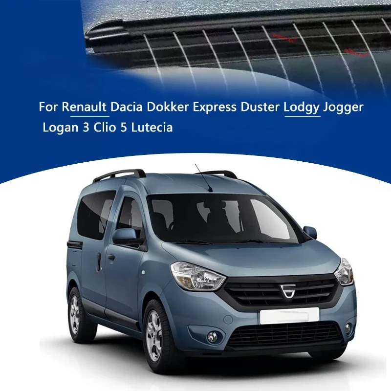 Car Modify Windshield Water Spray Wiper Wet Wiper For Renault Dacia Dokker Express Duster Lodgy Jogger  Logan 3 Clio 5 Lutecia