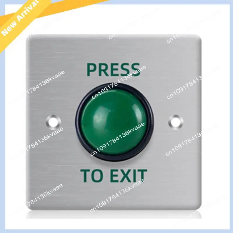 

M01K Door Exit Push Button Release Switch Opener Stainless Steel Panel For Door Access Control System Entry Open