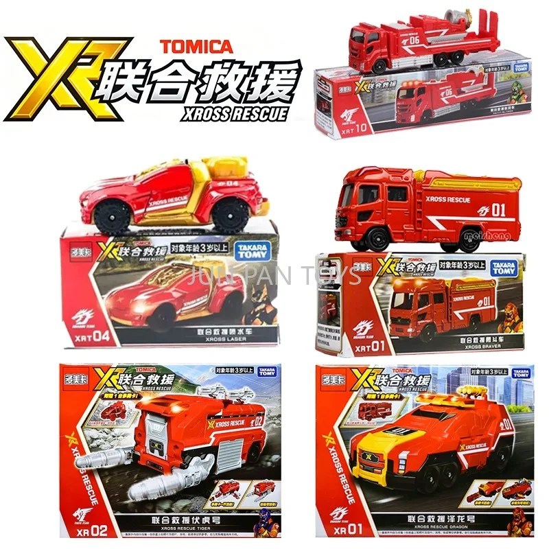 Original Tomica XROSS RESCUE Series XR01 XR02 XRT01 XRT04 XRT10