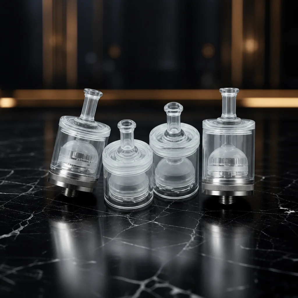 23mm Taifun GTR MTL RTA Atomizer - 316 Stainless Steel, 2ml/4ml Capacity, Single Coil Rebuildable Vape Tank