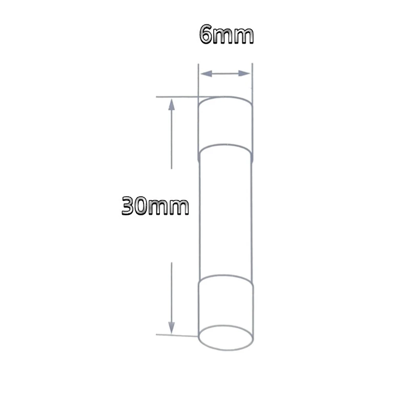 Kit Fusibles Cerámica 250V 6x30mm - 14 Valores 0.5A a 30A - imagen 4