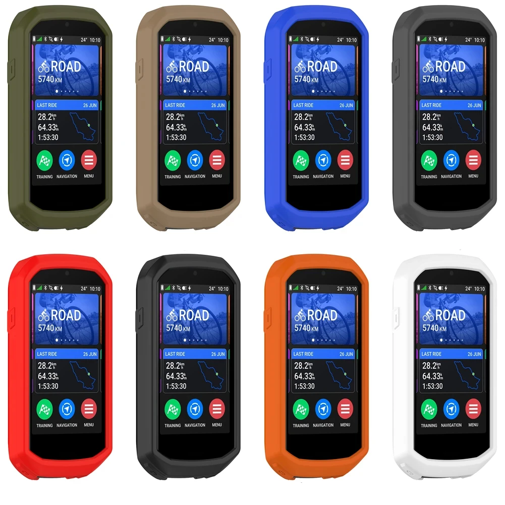 Garmin Edge 1050 실리콘 소프트 보호 커버, Edge 1050, GPS 스톱워치, 자전거 컴퓨터 보호대 케이스 액세서리