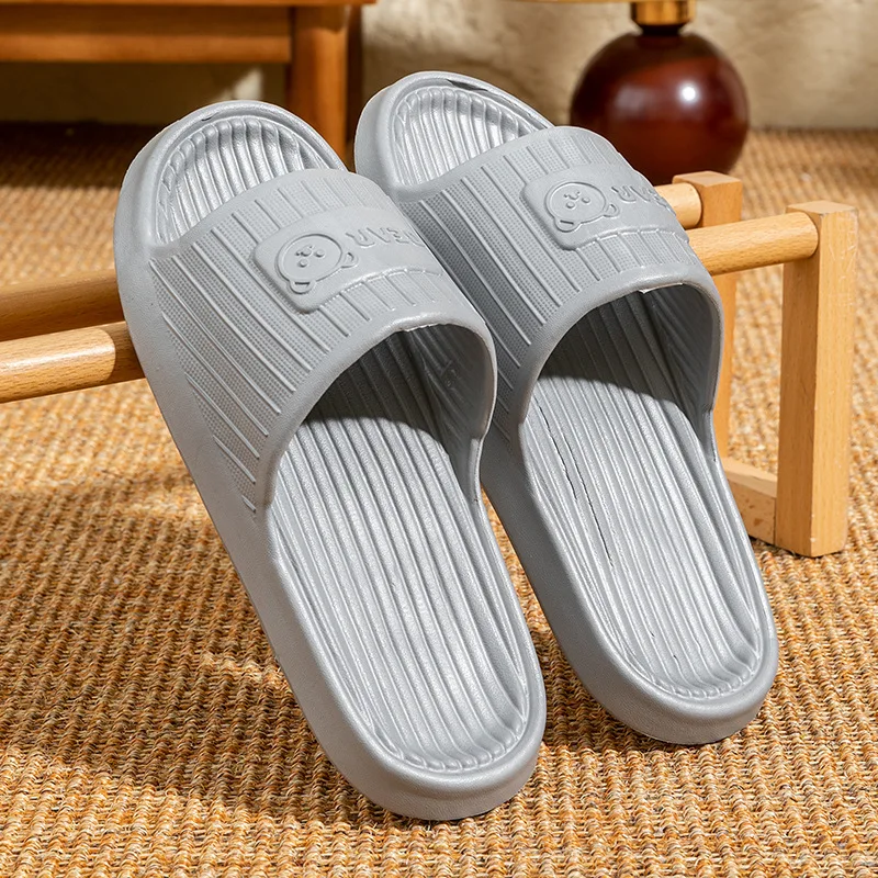 EVA Material Shoes for Men in Summer  Indoor Home  Bathroom  Anti Slip New Fashion  Thick Soled Slippers for Outdoor Wear view 3