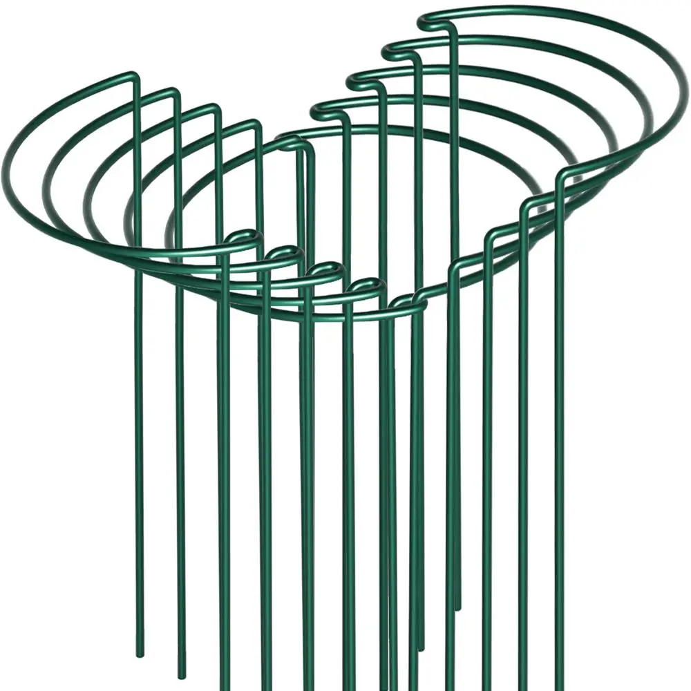 

Набор опор для растений Pack Peony, 10x24 дюйма, прочные металлические опоры для растений, подпорки для растений для улицы и дома