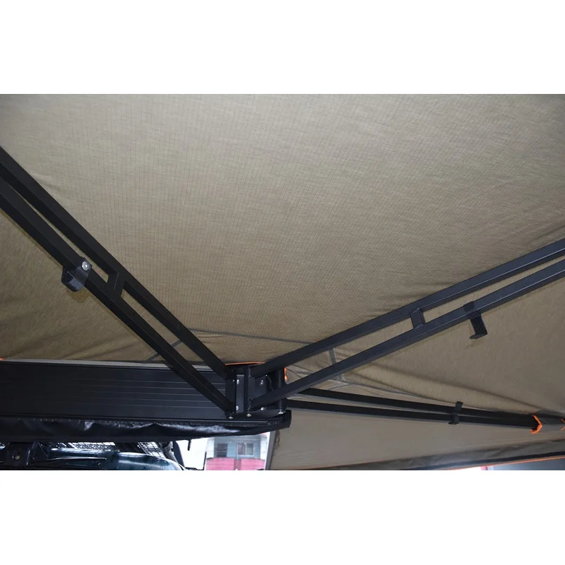 High Quality KQX Outdoor Camping 4x4 Car Roof Side Awning Standing Foxwing 270 Degree Shelter