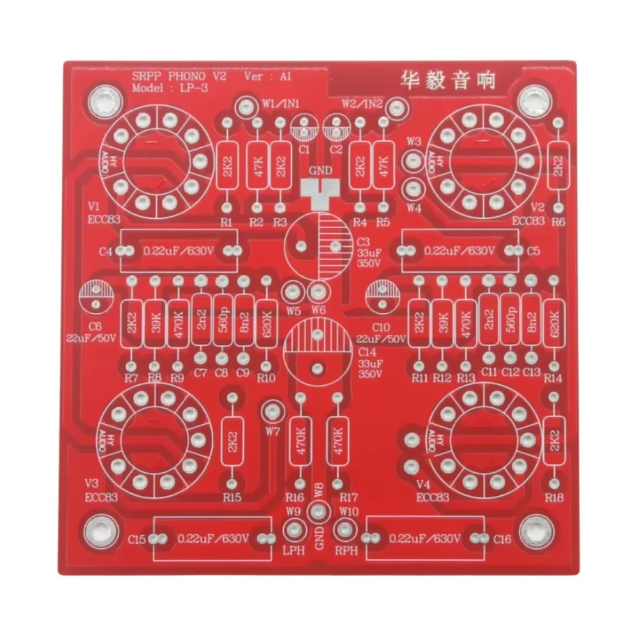 placa-pcb-de-amplificador-fono-estereo-srpp-mm-para-Audio-hifi-com-1-valvula-a-n-ecc83-12ax7