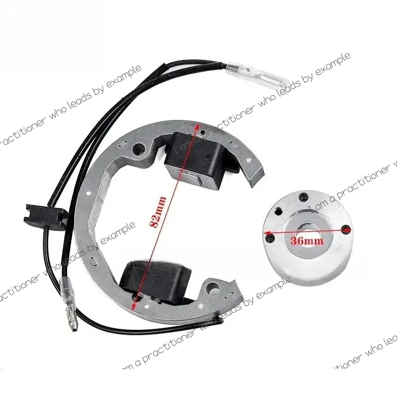 Mini Motorcycle 50cc Accessories Ignition Coil Pit Bike for  50 SX Electric and Ignition Internal Rotor Stator Magneto Gy6