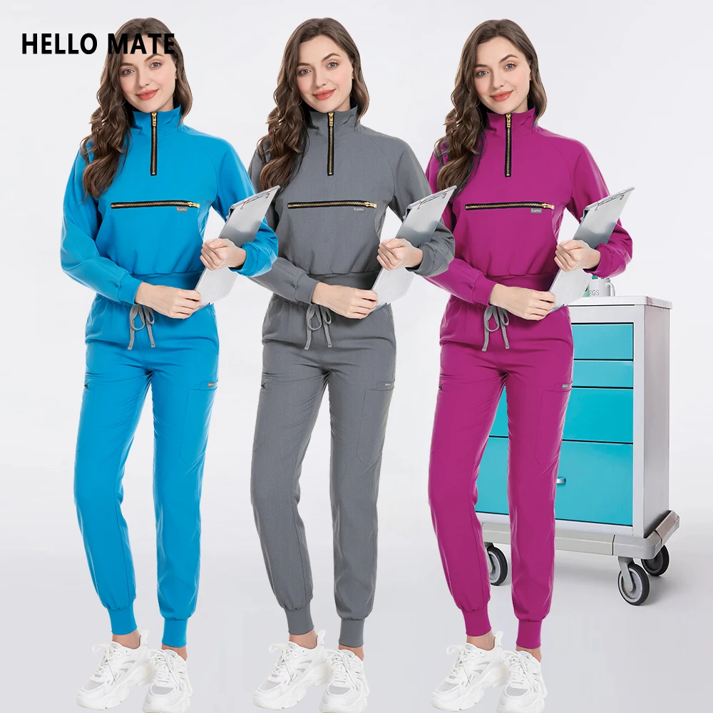 Wholesale Dentistry Workwear Operating Room Work Scrubs Set Hospital Doctor Clothes Medical Nurse Uniforms Clinical Surgery Suit