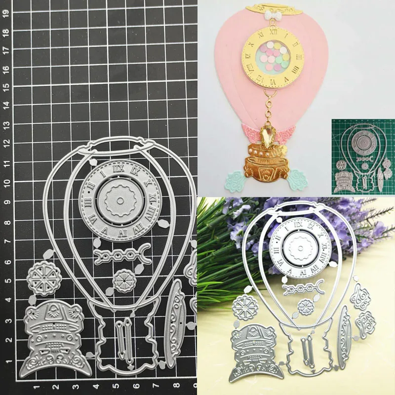 

Craft metal cutting dies cut die mold Hot Air Balloon Scrapbook paper craft knife mould blade punch stencils dies