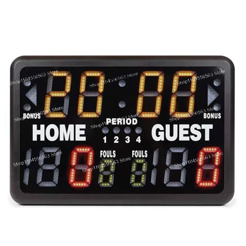 SK22 Large Screen LED Basketball Scoreboard 24-Second Shot Clock for Multi-Sport (Football/Tennis/Volleyball) Arenas