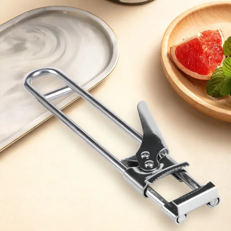 Adjustable Stainless Steel Jar Opener , Jar Openers for Seniors, Arthritis, Men, Weak Hands, Gripper Tight Lid Kitchen Gadgets