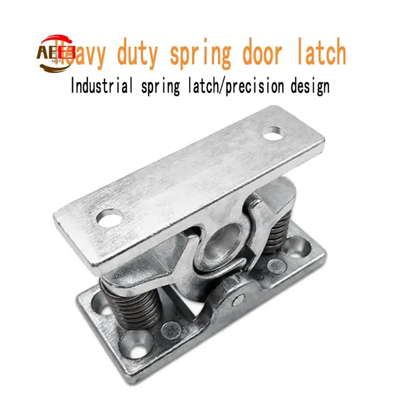 

AEE3-1Pcs Подпружиненная дверь Easy Lock Door Easy Lock Stop Catch Release Clamp Двойной роликовый фиксатор (Mp-4)
