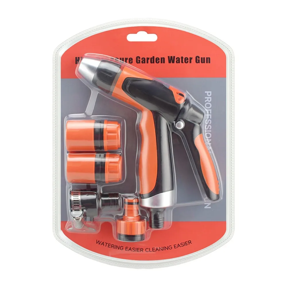 

Adjustable Patterns High Pressure Car Wash Tube High Pressure Water Spray Garden Spray Nozzle Household Cleaning Tool