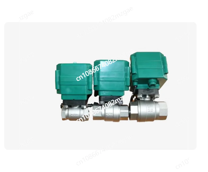 12V Motorized PVC Valve DN40 BSP 1.5 Inch, 2-Way Electrical PVC Ball Valve CR01 for Irrigation and Fluid Control