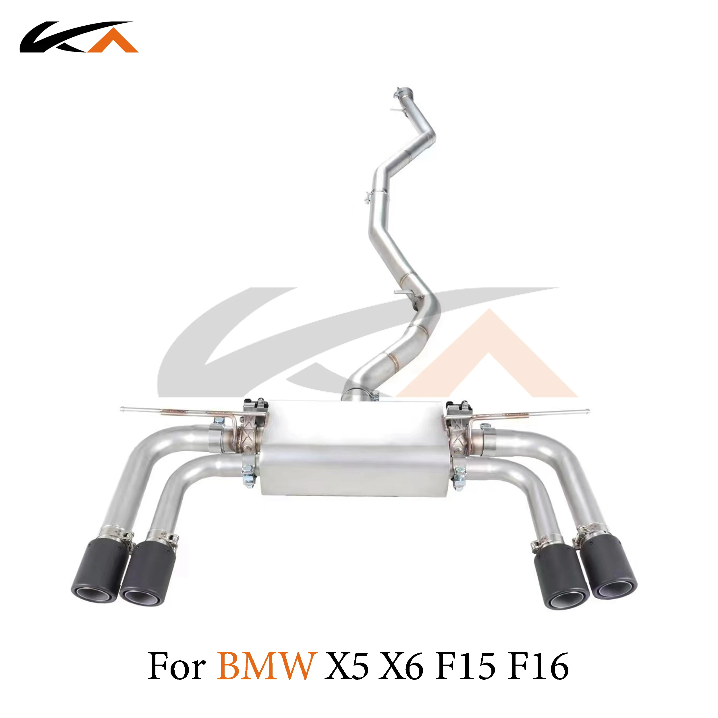 

KA Tuning exhaust system stainless catback for BMW X5 X6 F15 F16 N55 3.0T performance auto parts muffler valve car accessories