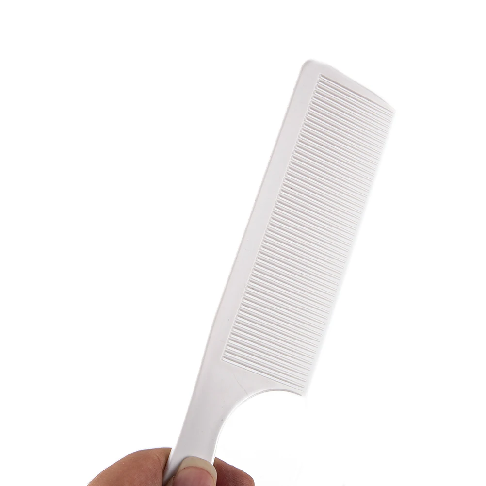 1 Pc Curved Hair Clipper Comb Barber Flat Top Anti-static Salon Shaver Cutting Comb for Professional Use