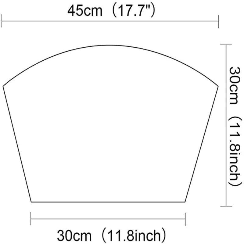 1/4/6pcs Wedge Shape Khaki Placemats for Round Dinner Table Woven Vinyl Plastic Table Mats Kitchen Accessories Christmas Gift