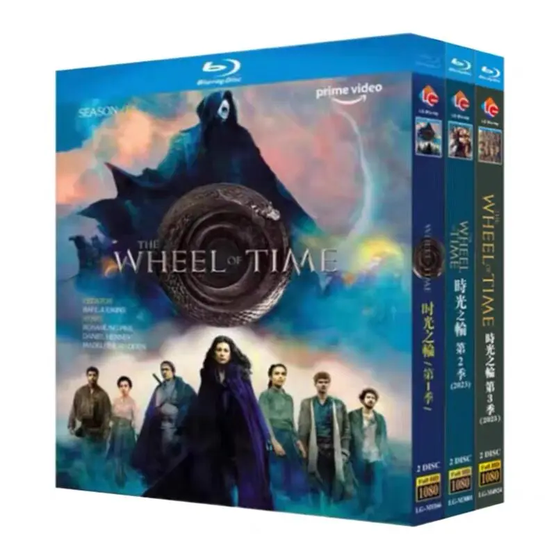 

The Wheel of Time Seasons 1–3 Blu-ray HD TV Series Box Set with English Chinese Traditional Japanese Subtitles