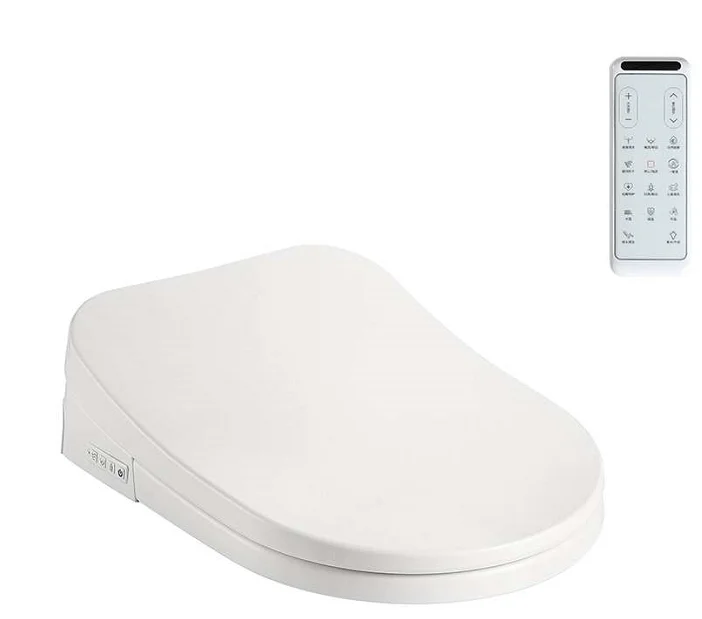 Smart Toilet Seat Elongated Modern Instant Heating Automatic Bidet Soft-closing PP Seat Cover Bathroom WC