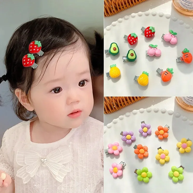 Children\'s small hairpin hairpin baby cute hair accessories headdress bangs clip edge clip girls do not hurt hair duckbill clip