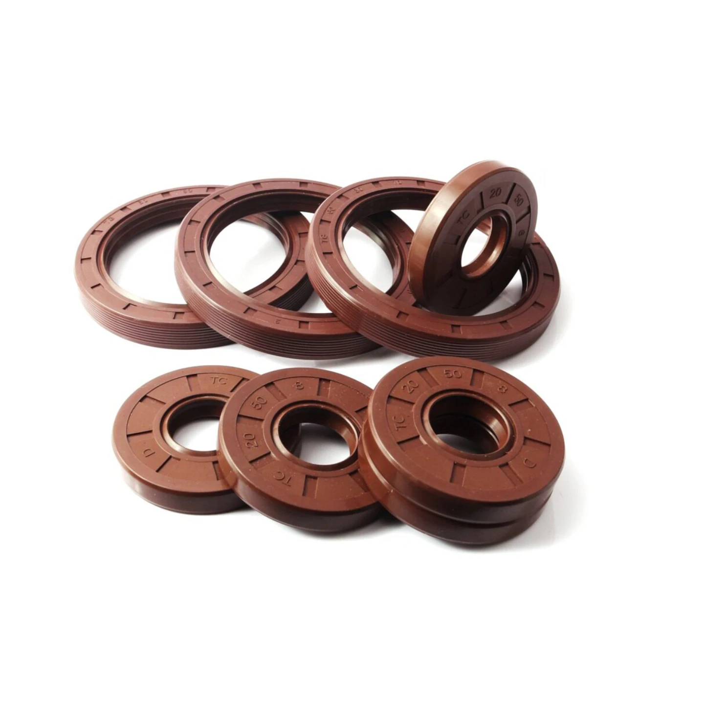 1Pcs TC/TG4 FKM Framework Oil Seal ID 20mm-35mm Fluoro Rubber Gasket Rings LipstickShape OD 28m-82mm Thickness 6/7/8/10/12mm