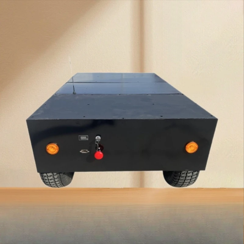 mobile charging vehicle chassis intelligent remote control wired steering brake automatically follows the electric vehicle