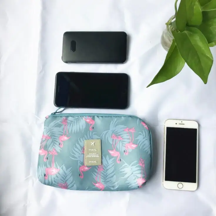 Portable Waterproof Organizer Storage Bag for Electronic Accessories-Data Cables Earphone USB Flash Drive Charger PC Mouse