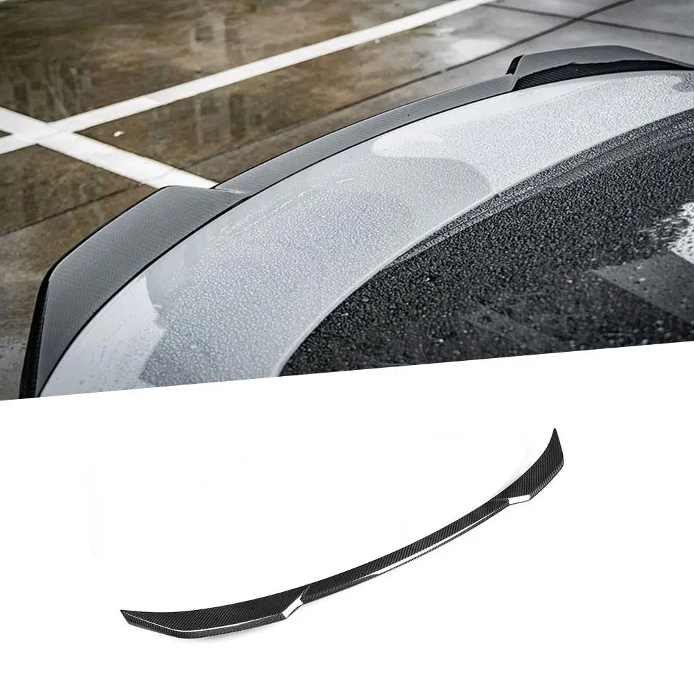 

Dry Carbon Fiber Rear Trunk Spoiler Wings Bodykits for BMW 4 Series G26 M Sport Sedan 2020+ Rear Boot Spoiler Car Styling FRP