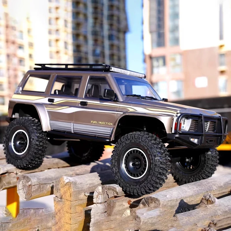 

YiKONG YK4107 1/10 RC электрический двухскоростной дифференциальный замок для скалолазания модель внедорожника 4WD матовый пульт дистанционного управления игрушка для взрослых