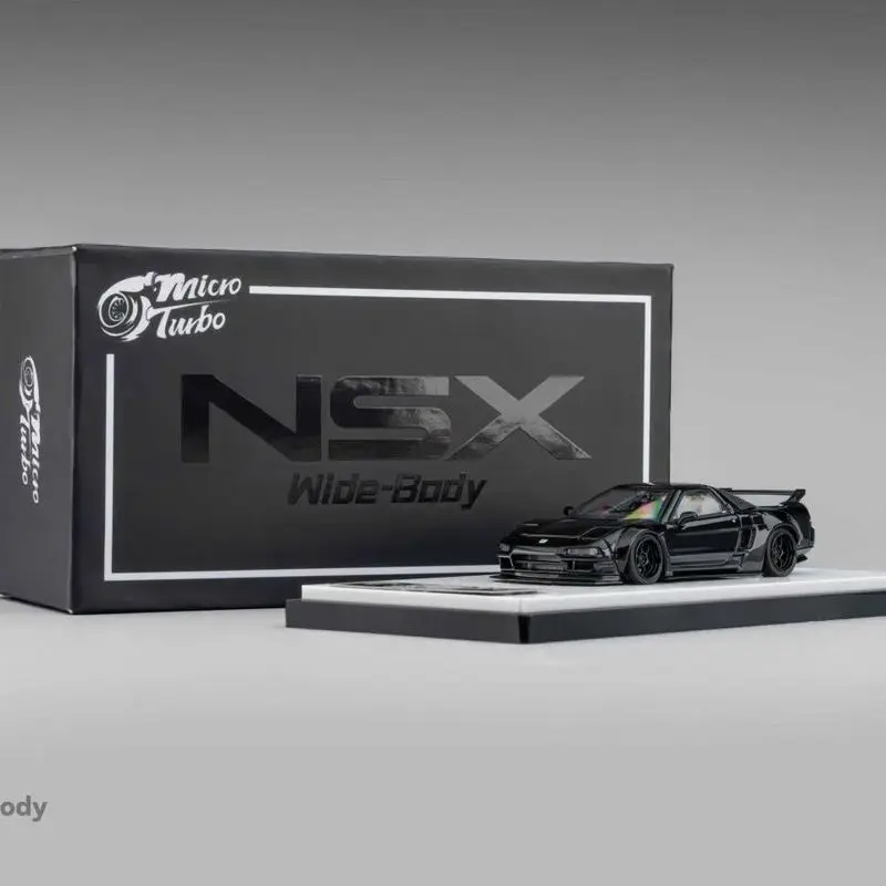รถโมเดลฮอนด้า NSX-R ไวด์บอดี้ แบล็คไนท์ อัลลอยด์ ขนาด 1:64 รุ่นใหม่ มีสินค้าในสต็อก ของเล่นสะสม ของขวัญสำหรับเด็ก