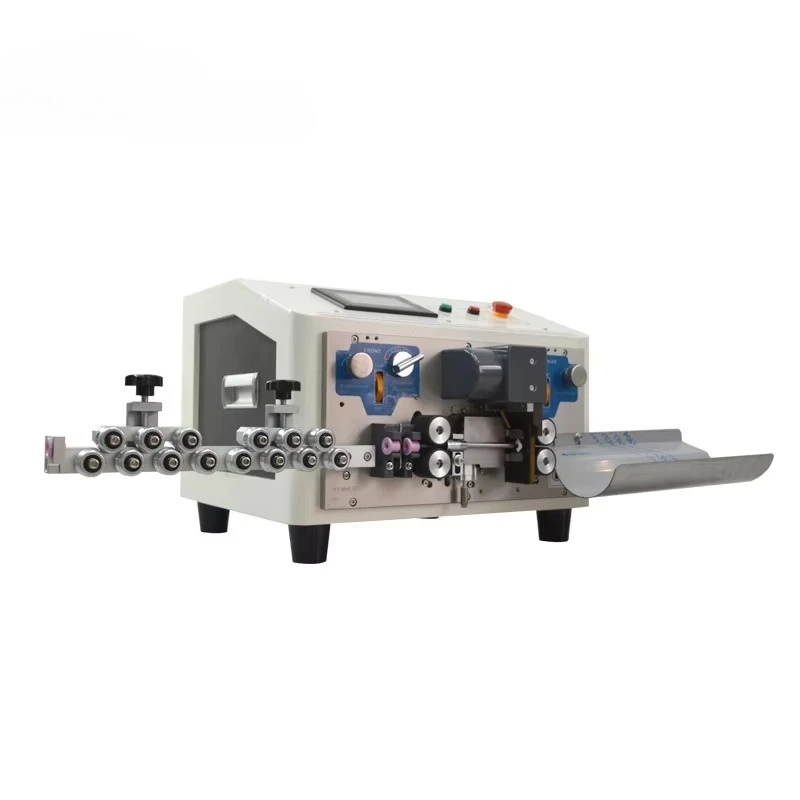 Automatic Sheathed Wire Stripping Machine Internal and External Double Layer Peeling for Jacketed Cable