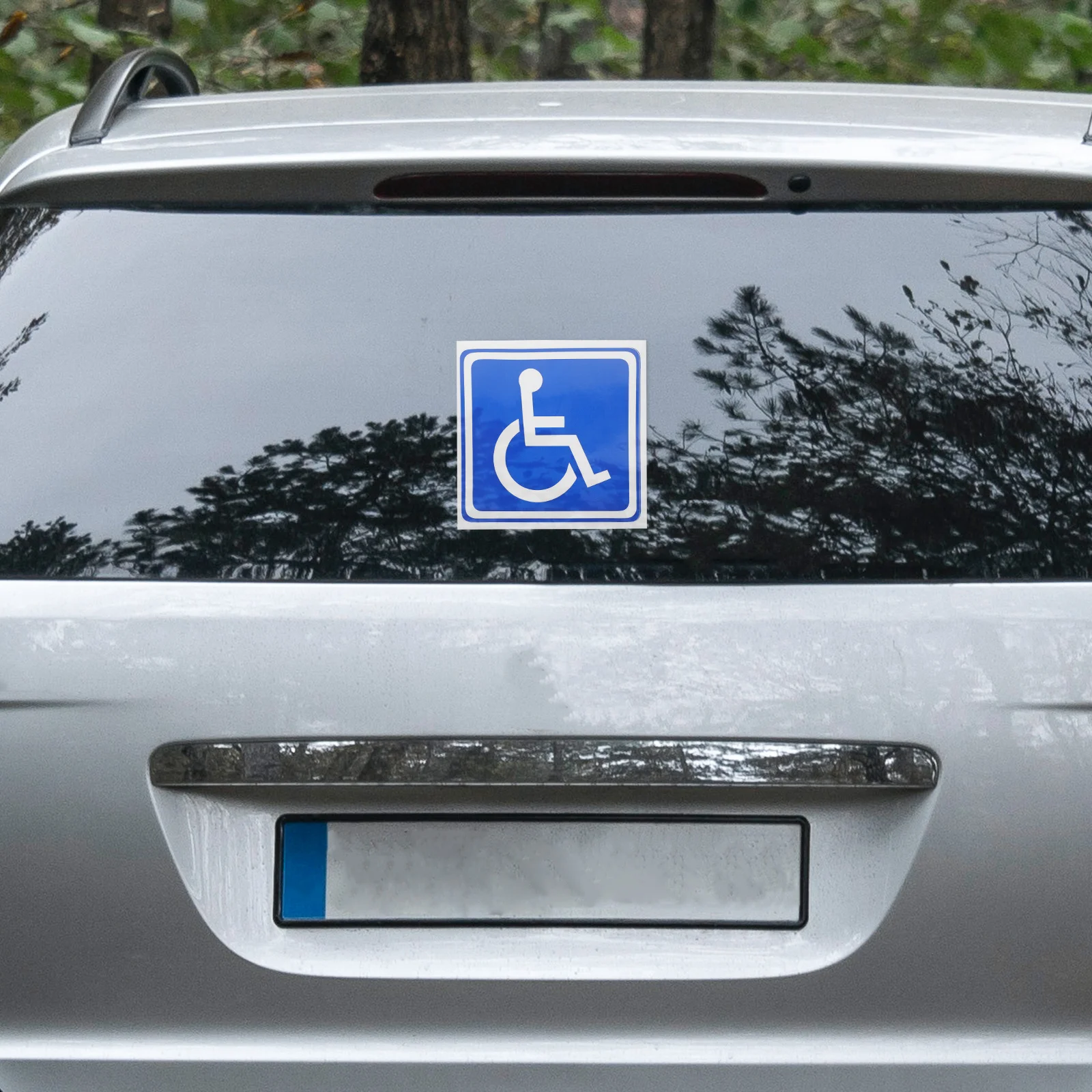 5 Sheets Car Sticker Disabled Wheelchair Sign for Window Adhesive Home Decals Stickers