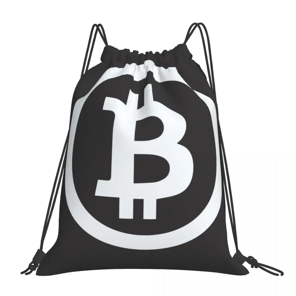 Bitcoin BTC Crypto Currency Drawstring Bags Gym Bag Unisex Sports Gym Bag Fitness Building Muscle Shopping Sackpack