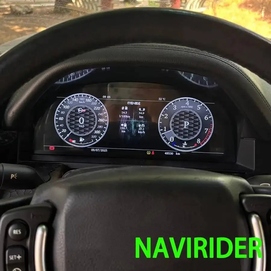 For Land Rover Range Rover V8 2002-2009 Virtual Cockpit Car Gauge Cluster Instrument Panel Digital Dashboard Carplay Tachometer