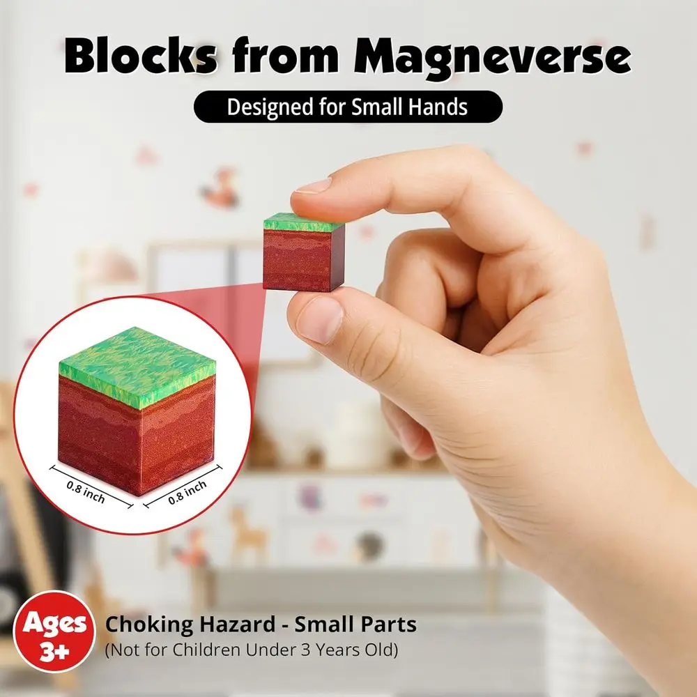 80pcs Magnetic Building Blocks - Educational Toys for Kids, Magnetic Cubes for Boys & Girls, Ideal Gift for Ages 3+