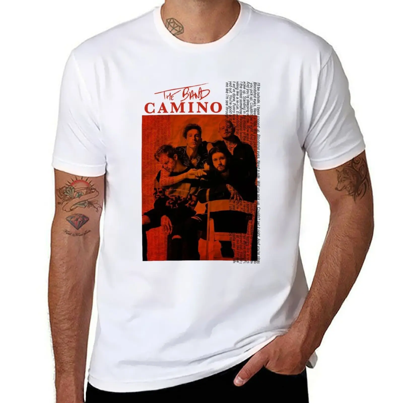 

BAND CAMINO T-Shirt t shirts for man cotton funny funny t shirts cotton T-Shirt