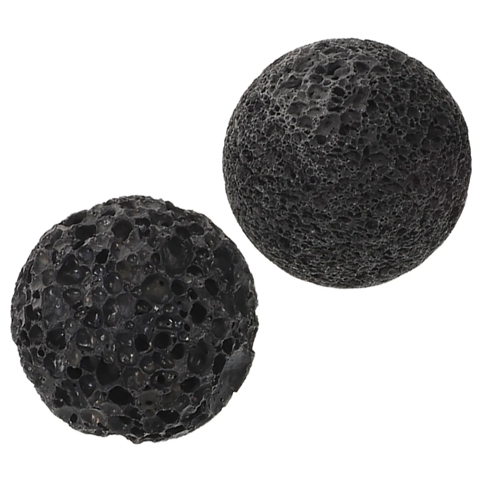 2Pcs Natural Lava Pumice Stone Ergonomic Ball Pedicure Tools Volcanic Foot Scrubber Callus Remover Corn Cracked Heel Dead Skin
