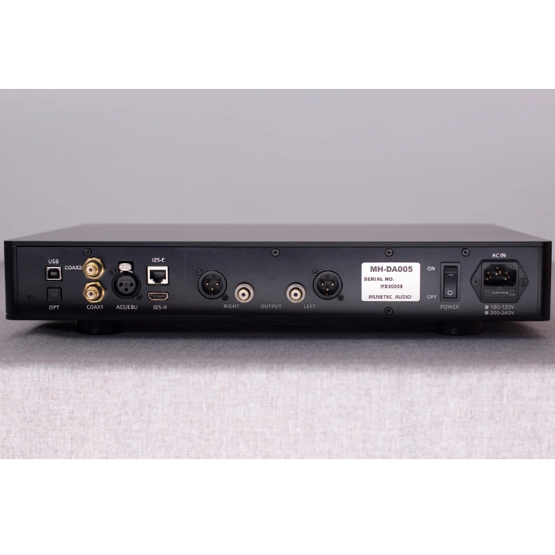LKS Musetec MH-DA005 Dual ES9038pro HIFI الموسيقى الرقمية الصوت الرائد Amanero Femtosecond ساعة DSD512 فك DAC