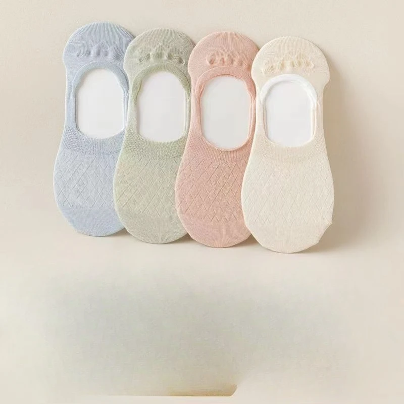8 أزواج من الجوارب النسائية غير المرئية خفيفة الوزن قابلة للتنفس بدون عرض جوارب شبكية كاجوال مريحة وجذابة مضادة للانزلاق #2