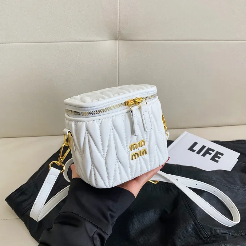 2025 Trendy Pick! High - end Women's Makeup Bag - Small - scale, Versatile Box - shaped, Simple Shoulder & Crossbody Style