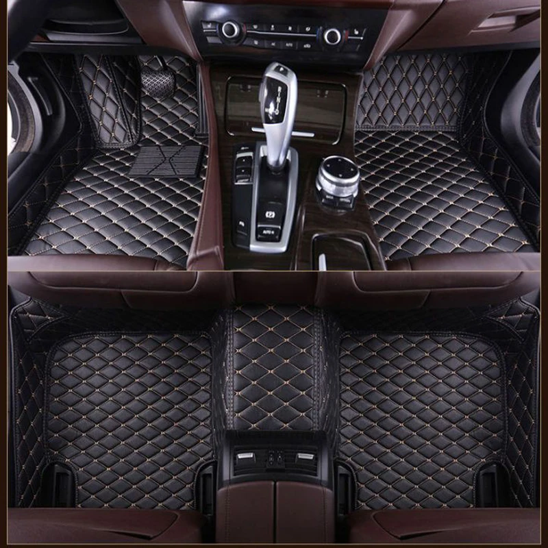 

Прочный кожаный красочный автомобильный коврик на заказ для GMC Yukon XL 2007-2014, аксессуары для автомобильных ковров, детали интерьера Syling