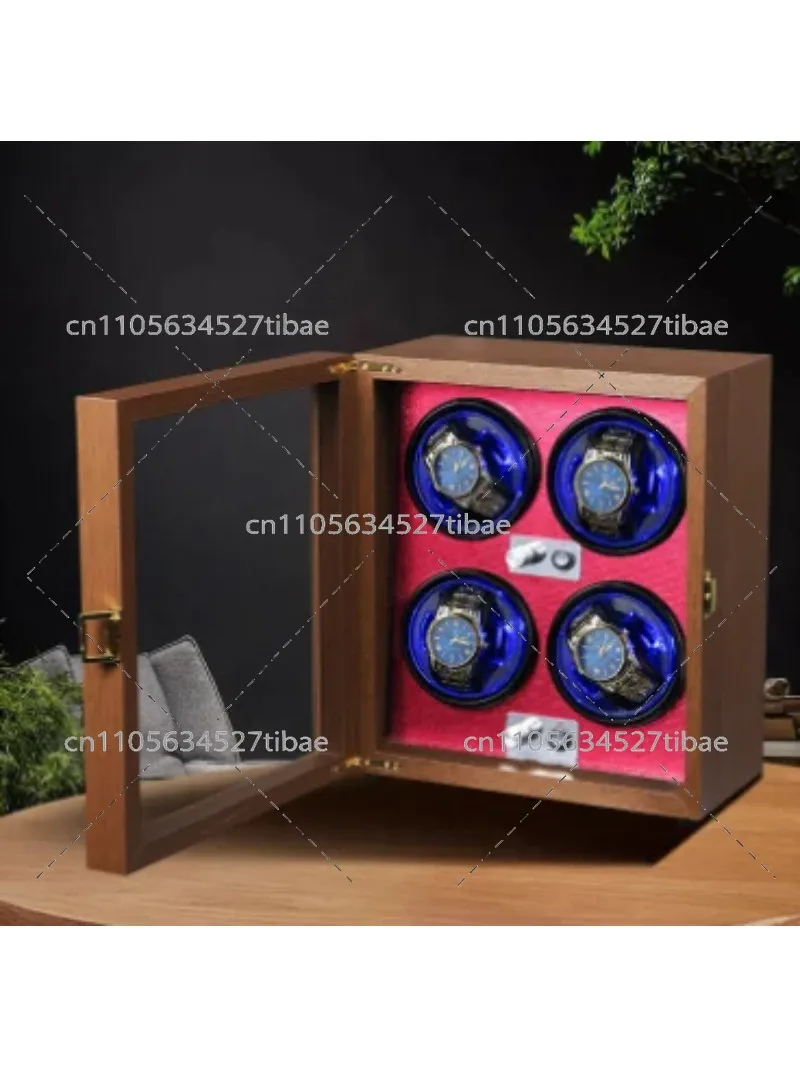 Watch Winder For Automatic Watches Box Mechanical Watches Rotator Holder Wood Case Winding Cabinet Storage Luxury Display Boxes