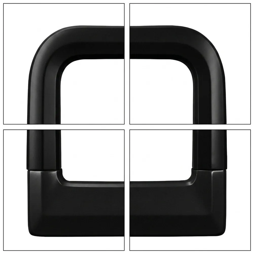 Anti Theft U Lock for E Bike Motorcycle and Standard Bicycle Featuring Waterproof Rust Resistant Design and Thickened Beam