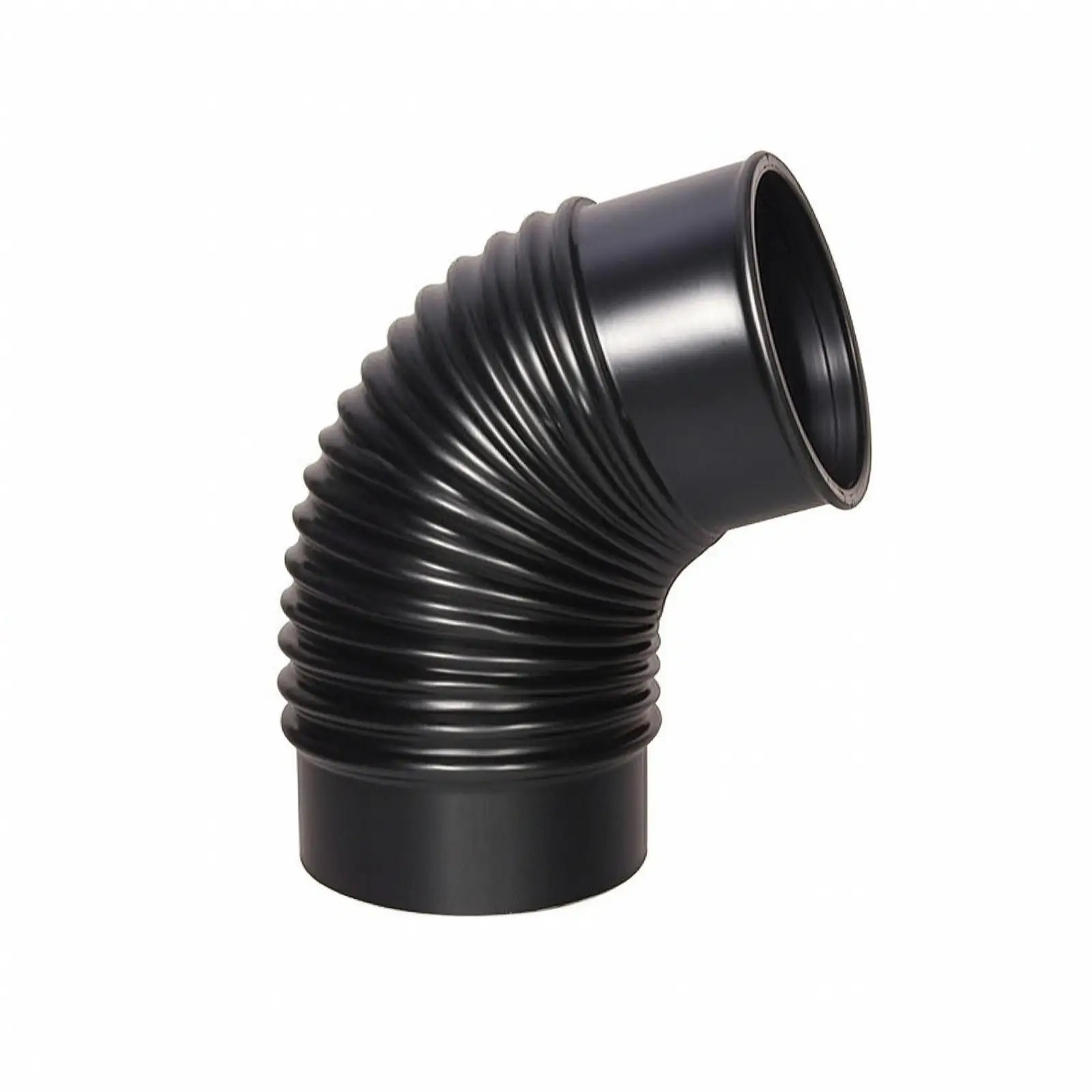 Stainless Steel Chimney Elbow 6 Inch 45 Degree Fireplace Vent Pipe Exhaust Flue Accessory for Wood Stove