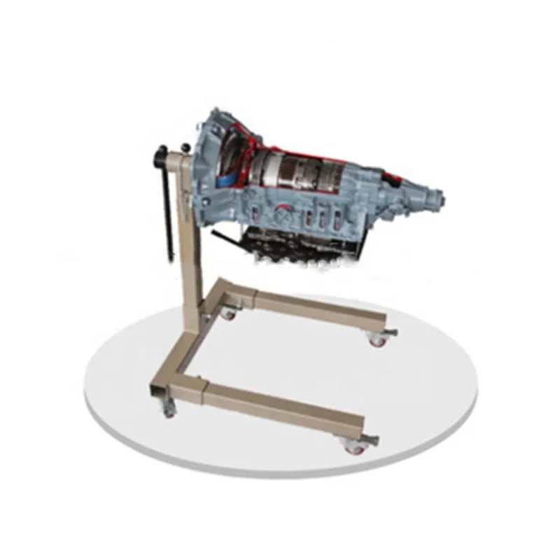 Automatic transmission section rotating bracket