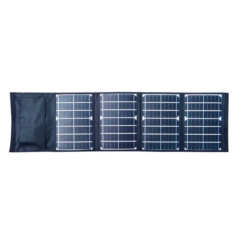 

2024 mobile phone folding solar charging panel 30W 40W50W ETFE solar panel folding charging bag