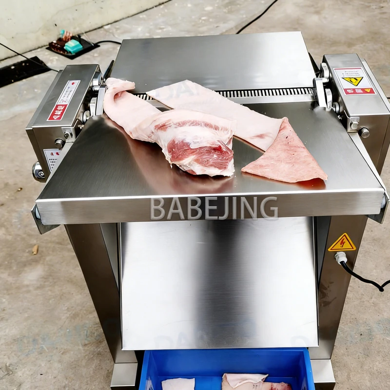 

Машина для разделки свинины из нержавеющей стали, высококачественная коммерческая машина для нарезки свежего мяса, стильный кухонный инструмент для мясников