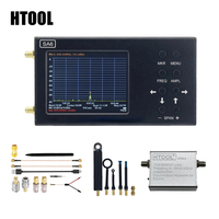 HTOOL SA6 Spectrum Analyzer 6GHz Signal Generator 3.2 inch Touch Screen Portable 35~6200 MHz RF Input PC Control Battery